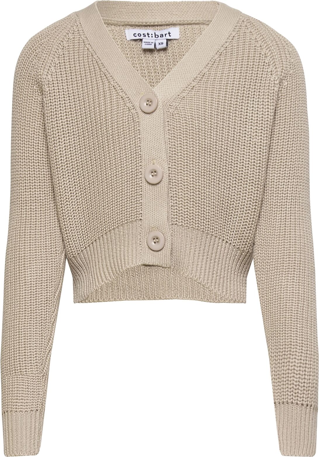 Costbart Cbragnhild Cardigan Strikkegenser Cardigan Beige Costbart