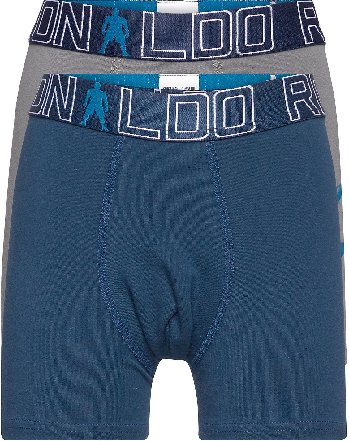 Cr7 Boy's Trunk 2-Pack Night & Underwear Underwear Underpants Blå CR7