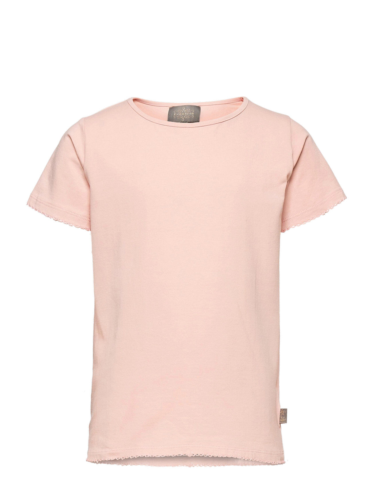 Creamie T-Shirt Ss T-shirts Short-sleeved Rosa Creamie