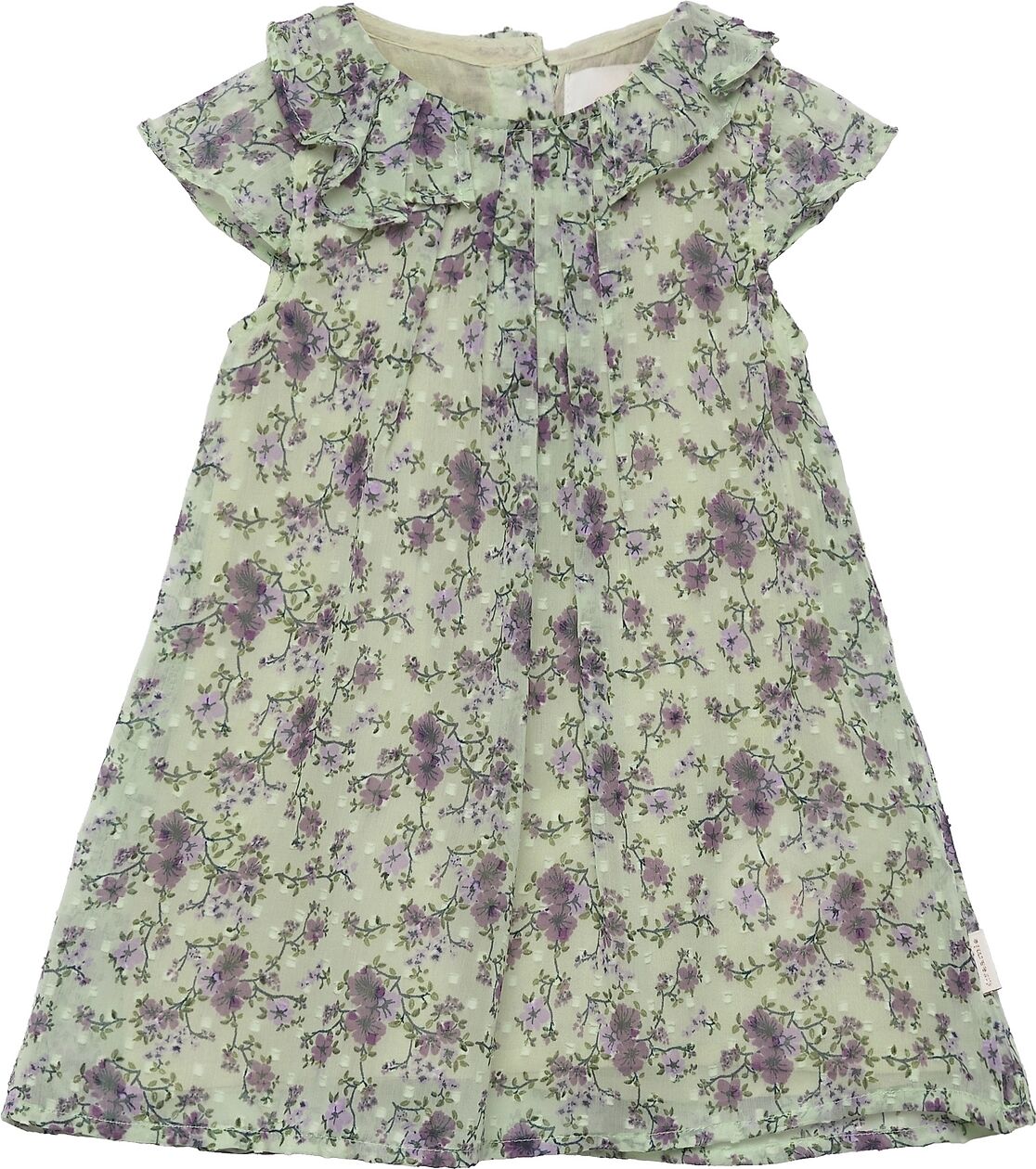 Creamie Dress Flower Dobby Dresses & Skirts Dresses Casual Dresses Short-sleeved Casual Dresses Multi/mønstret Creamie