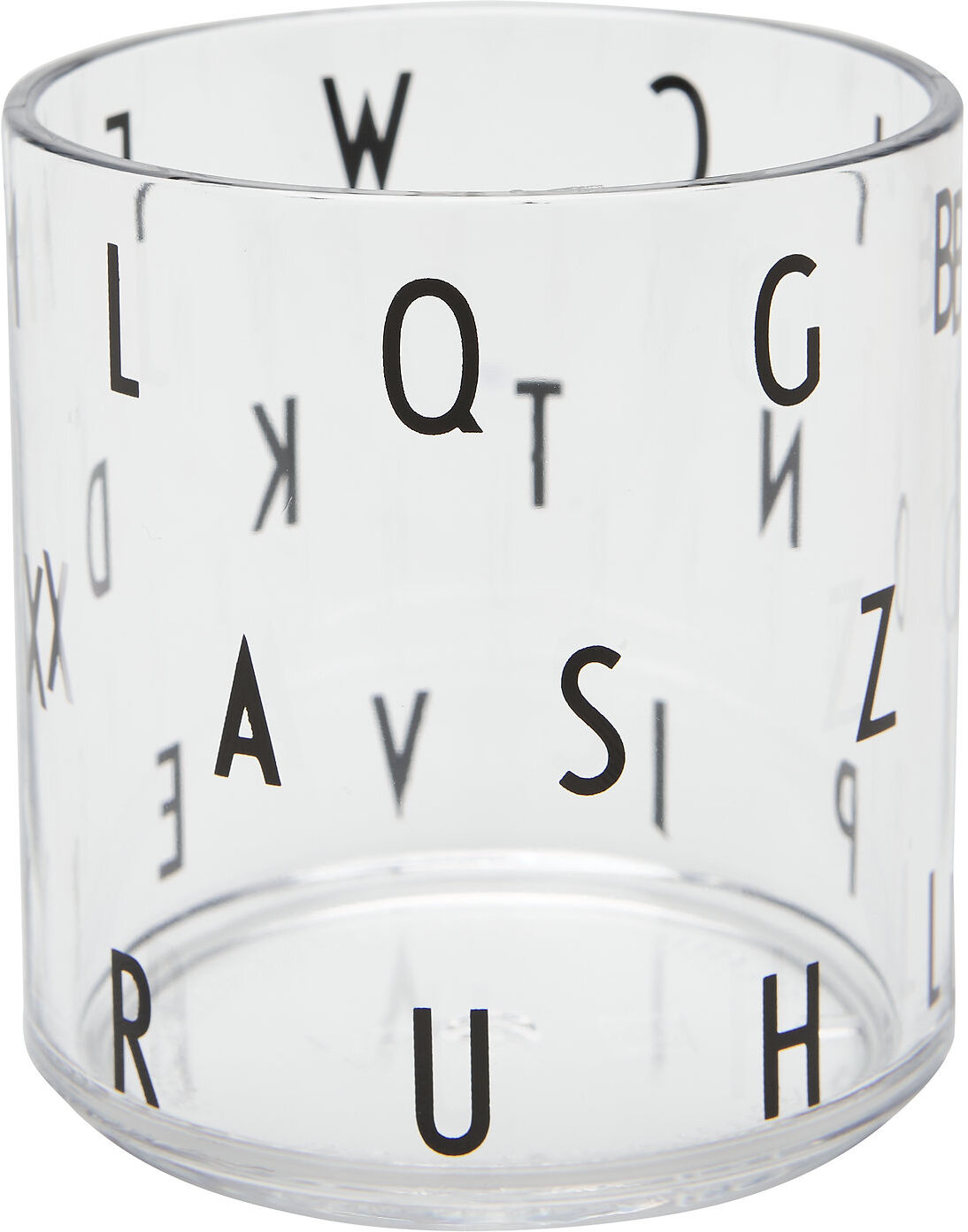 Design Letters Kids Personal Drinking Glass Special Edition Tritan Home Meal Time Cups & Mugs Cups Hvit Design Letters