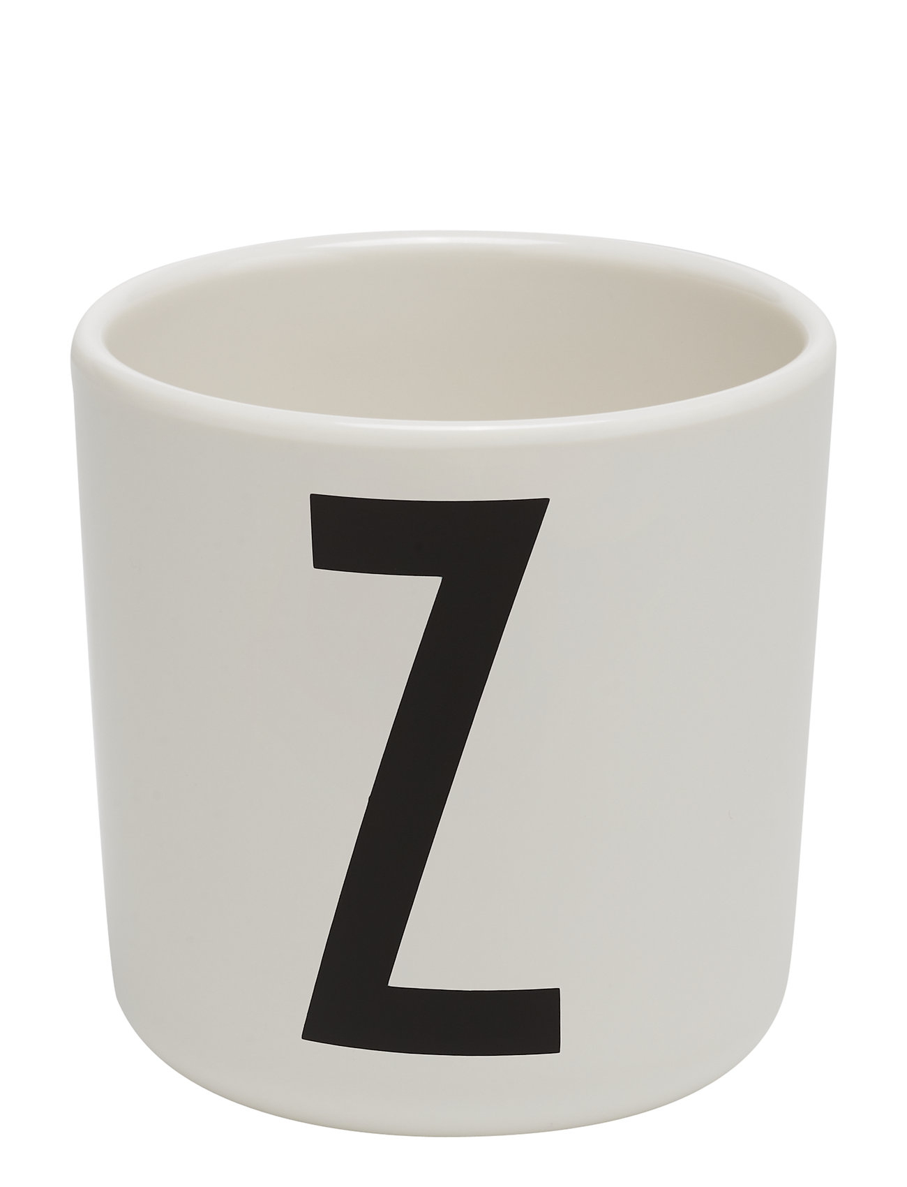 Design Letters Melamine Cup Home Meal Time Cups & Mugs Cups Hvit Design Letters