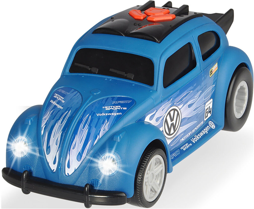 Dickie Toys Vw Beetle - Wheelie Raiders Toys Toy Cars & Vehicles Toy Cars Blå Dickie Toys