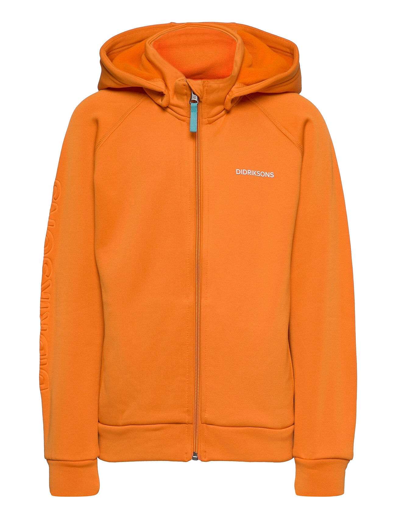 Didriksons Corin Kids Fullzip 4 Hettegenser Genser Oransje Didriksons