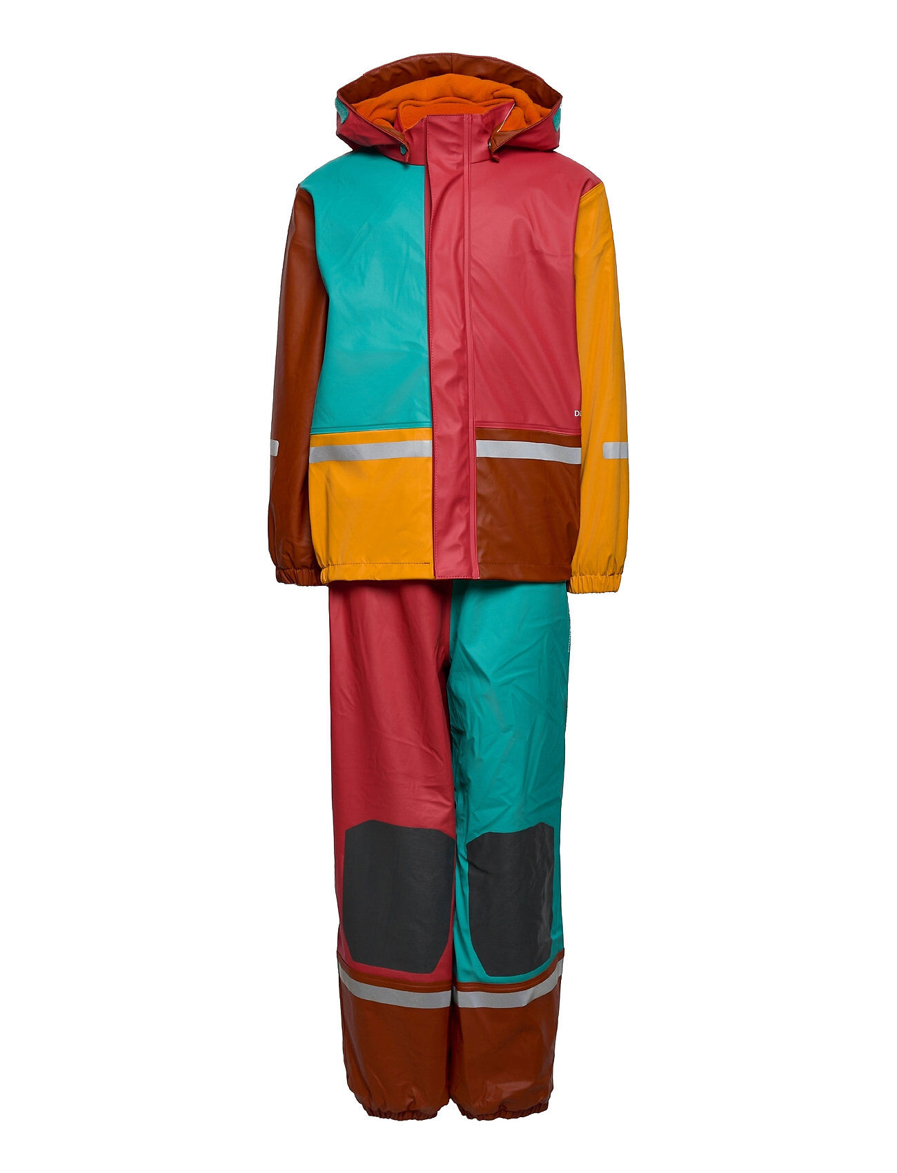 Didriksons Boardman Kd Mult Set Outerwear Rainwear Rainwear Sets & Coveralls Multi/mønstret Didriksons
