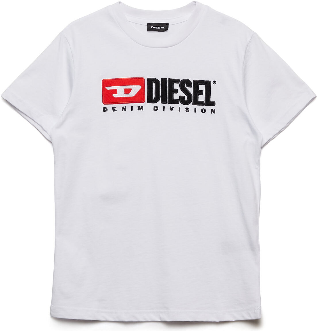 Diesel Tjustdivision T-Shirt T-shirts Short-sleeved Hvit Diesel