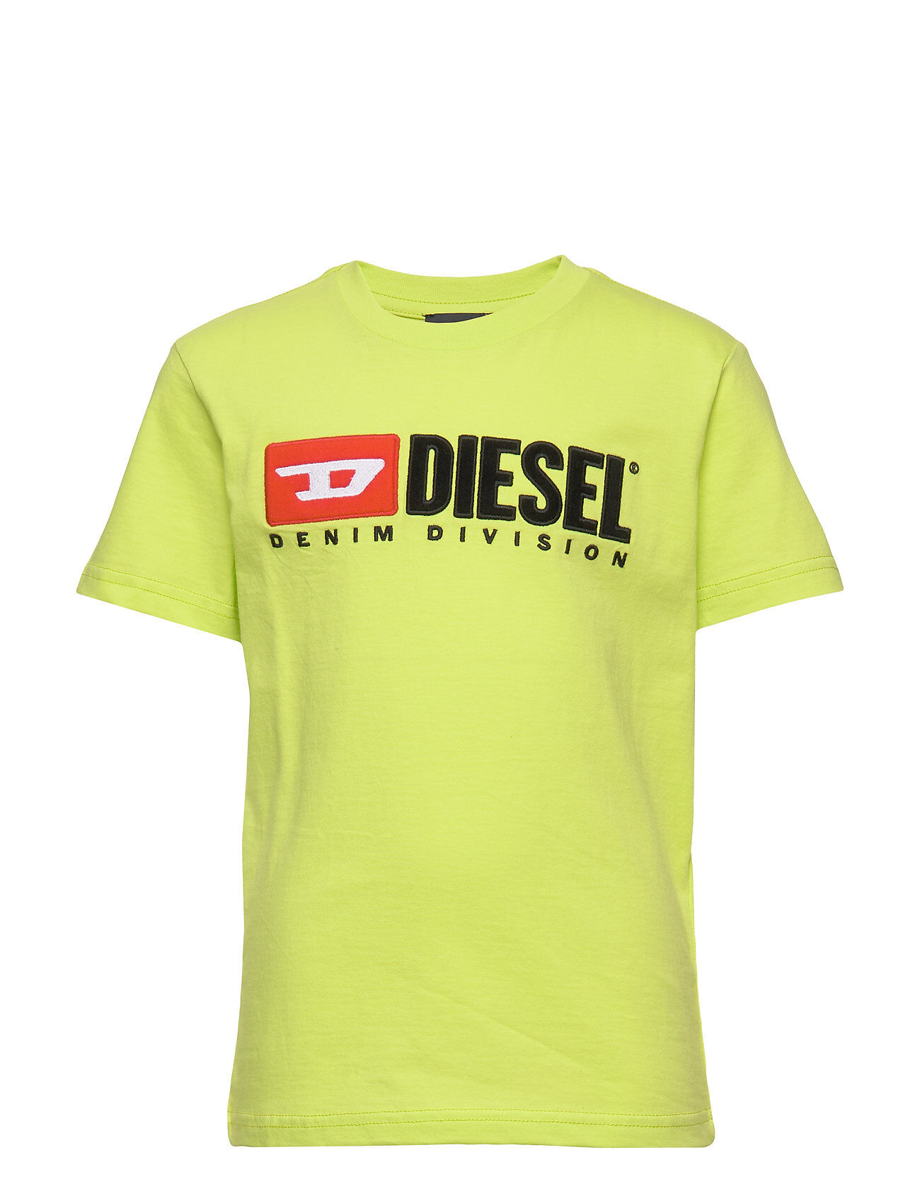 Diesel Tjustdivision T-Shirt T-shirts Short-sleeved Gul Diesel