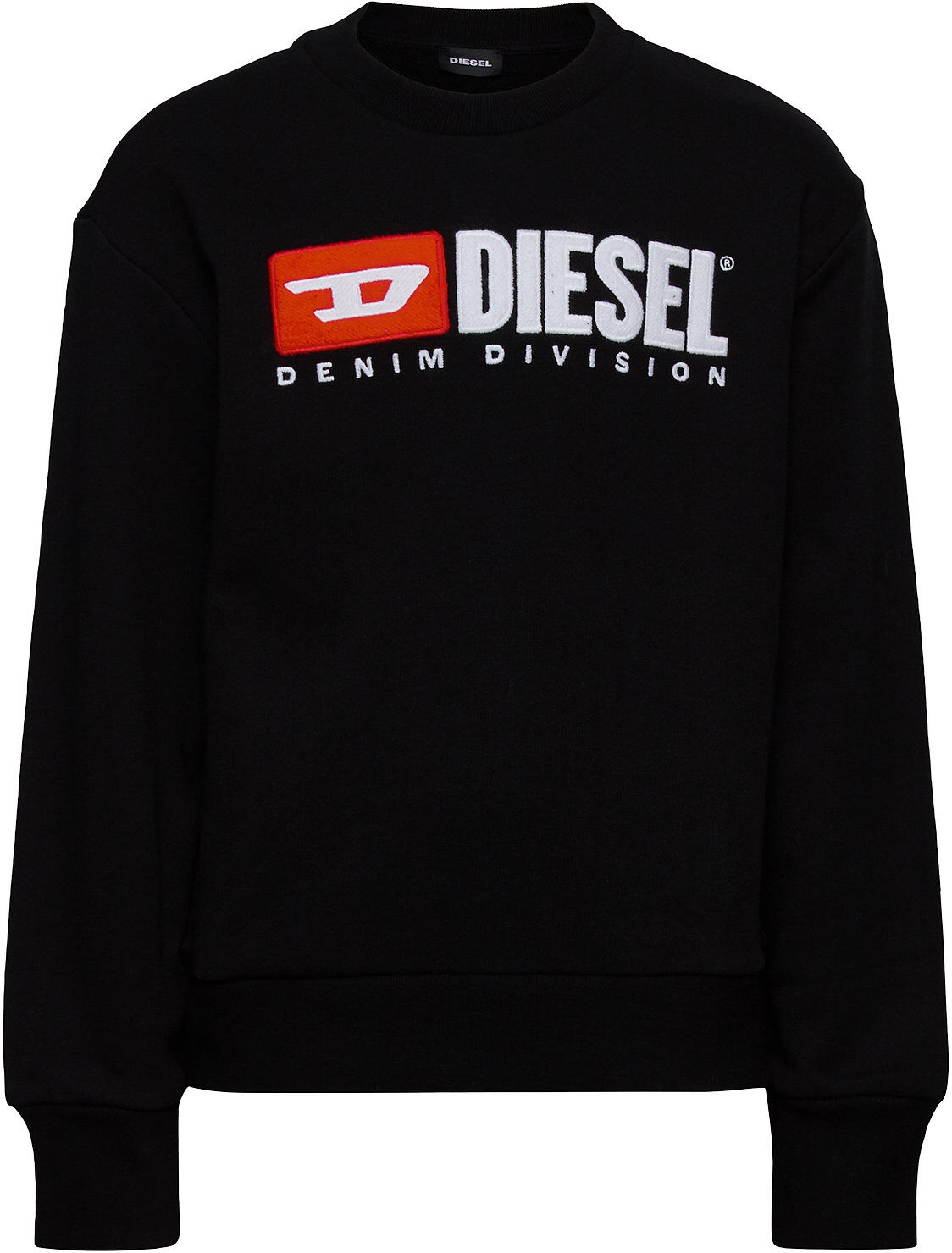 Diesel Screwdivision Over Sweat-Shirt Sweat-shirt Genser Svart Diesel