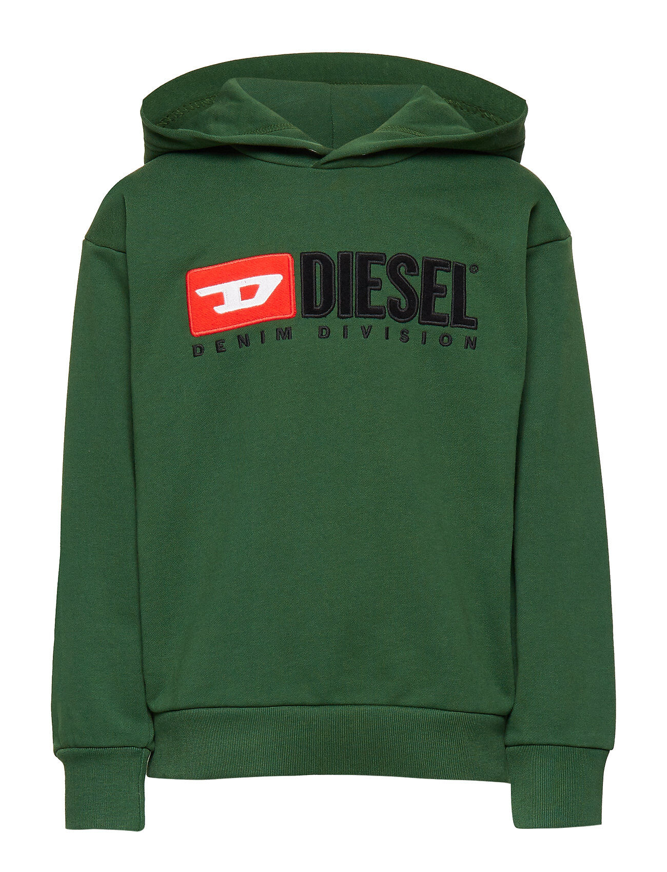 Diesel Sdivision Over Sweat-Shirt Hettegenser Genser Grønn Diesel