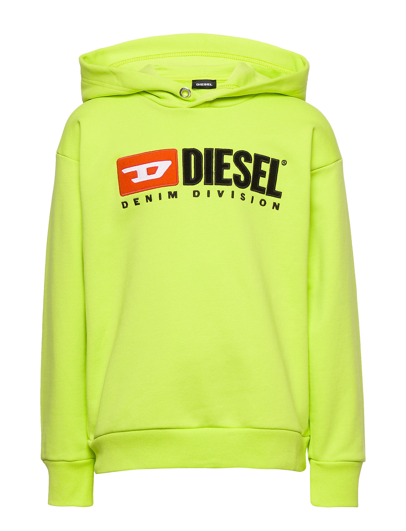 Diesel Sdivision Over Sweat-Shirt Hettegenser Genser Gul Diesel