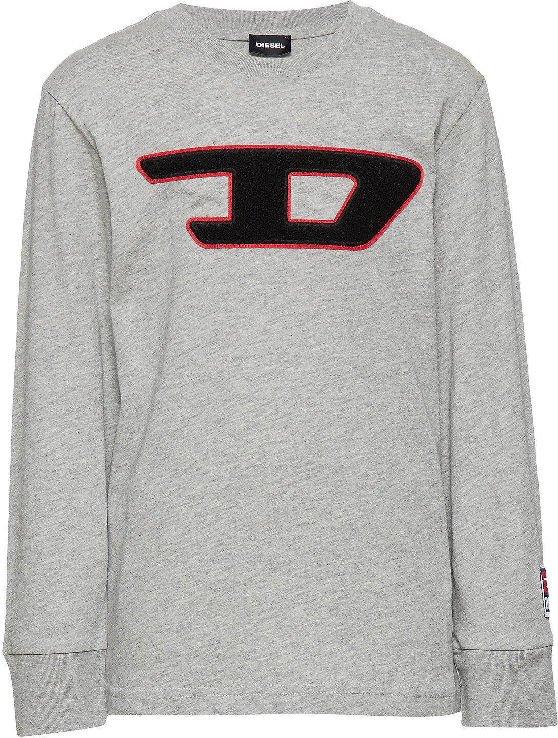 Diesel Tjustdivision-D Ml T-Shirt T-shirts Long-sleeved T-shirts Grå Diesel