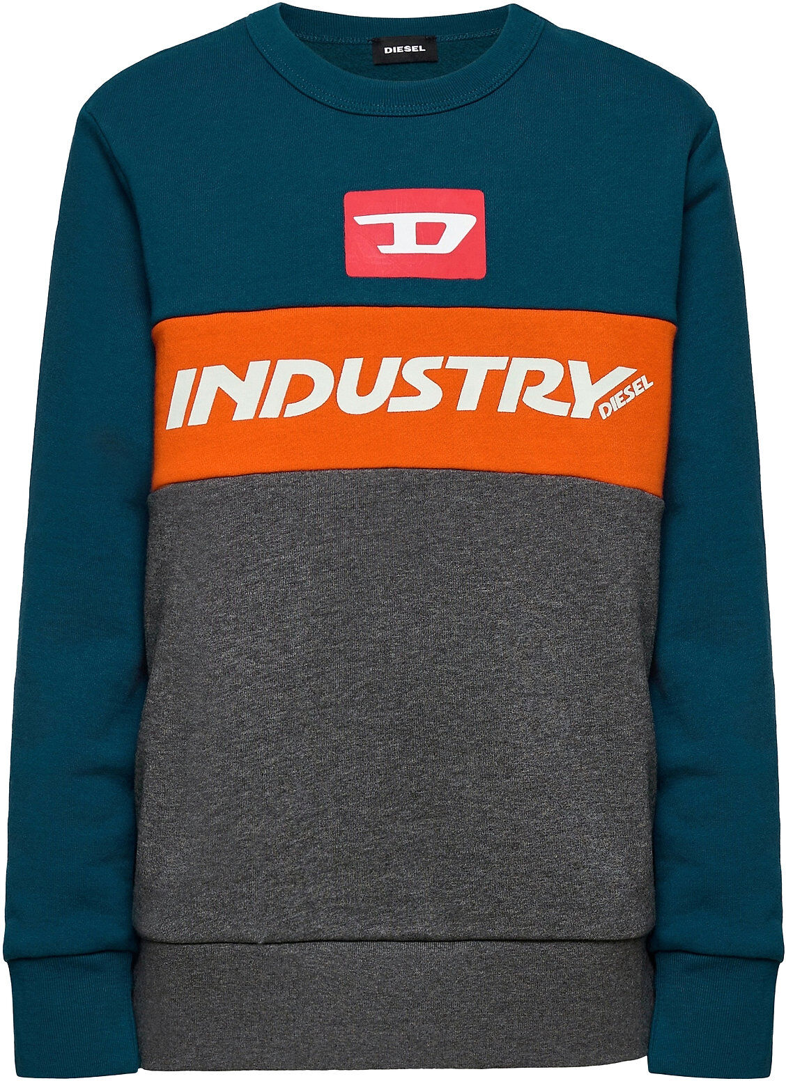 Diesel Umlt-Swilly Sweat-Shirt Sweat-shirt Genser Blå Diesel