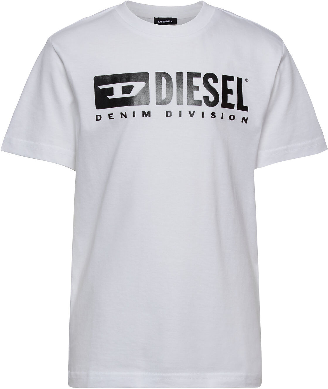 Diesel Tjdivision T-Shirt T-shirts Short-sleeved Hvit Diesel