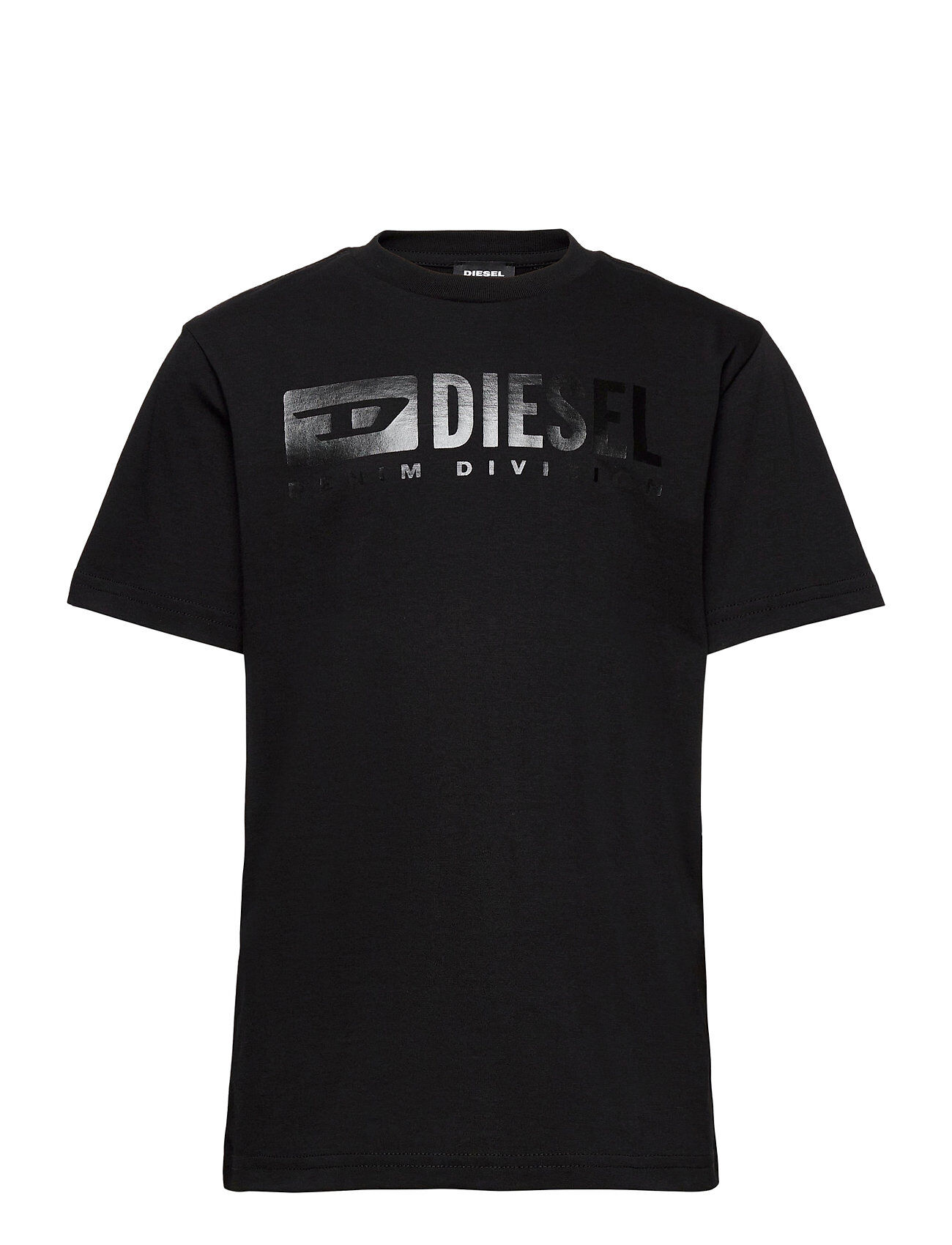 Diesel Tjdivision T-Shirt T-shirts Short-sleeved Svart Diesel
