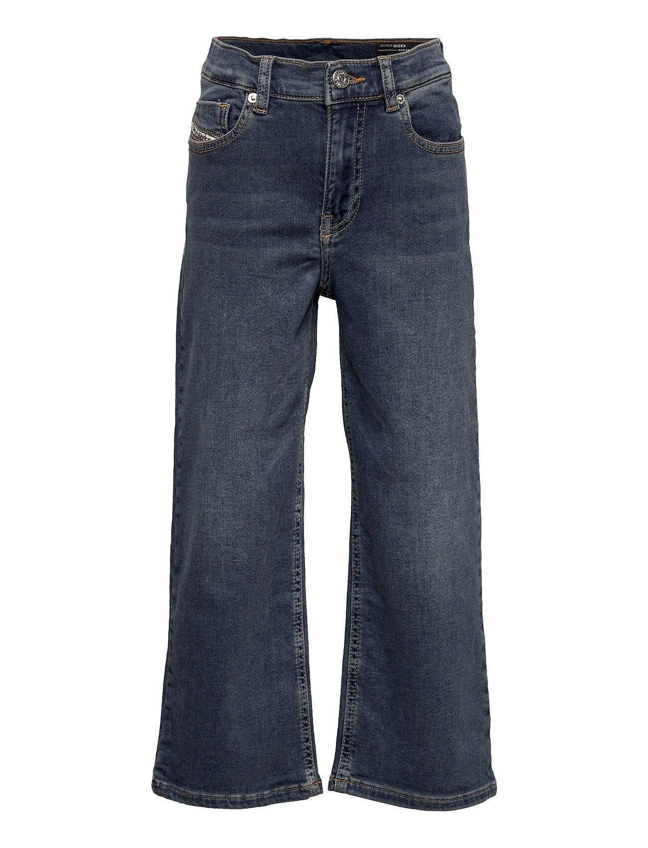 Diesel Widee-J Jjj Trousers Jeans Wide Leg Jeans Blå Diesel