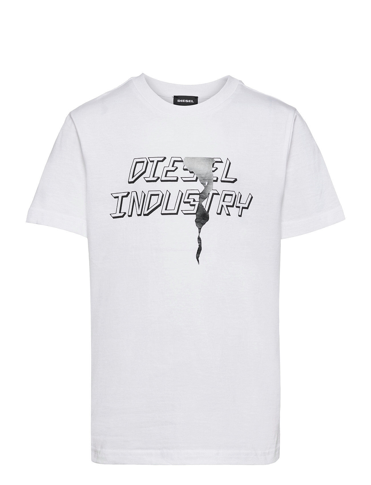 Diesel Tdiegoj25 T-Shirt T-shirts Short-sleeved Hvit Diesel