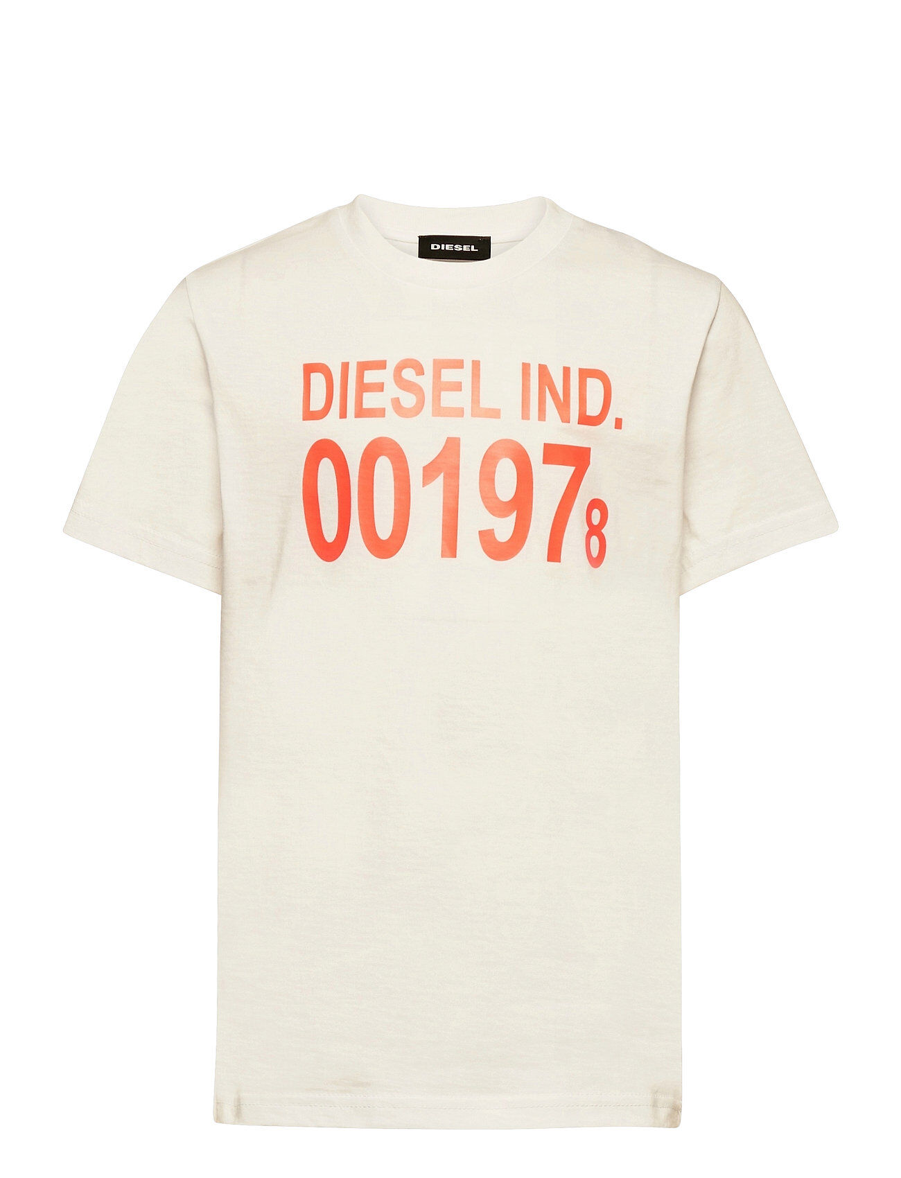 Diesel Tdiego001978 T-Shirt T-shirts Short-sleeved Hvit Diesel