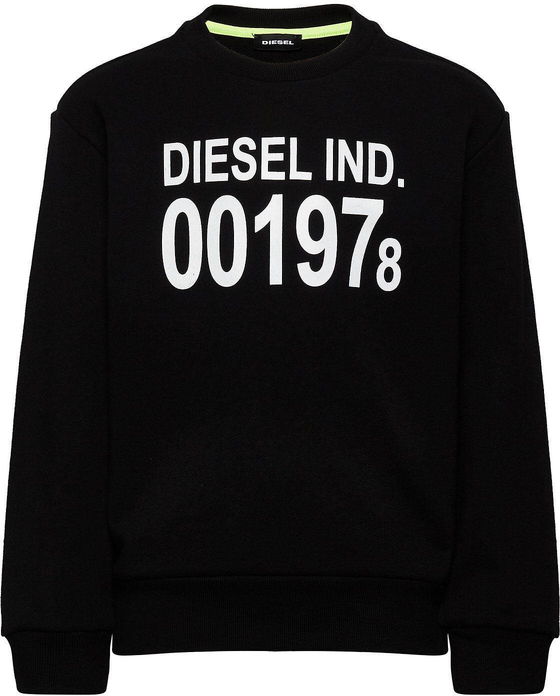 Diesel Sgirkj3 Over Sweat-Shirt Sweat-shirt Genser Svart Diesel