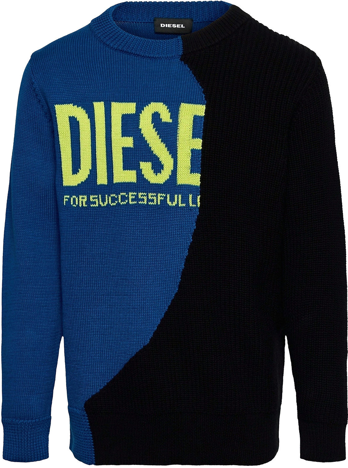 Diesel Khalf Knitwear Pullover Blå Diesel