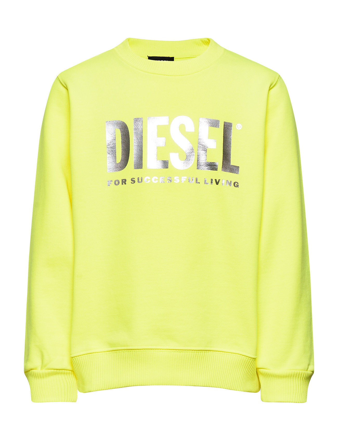 Diesel Sangwx Sweat-Shirt Sweat-shirt Genser Gul Diesel