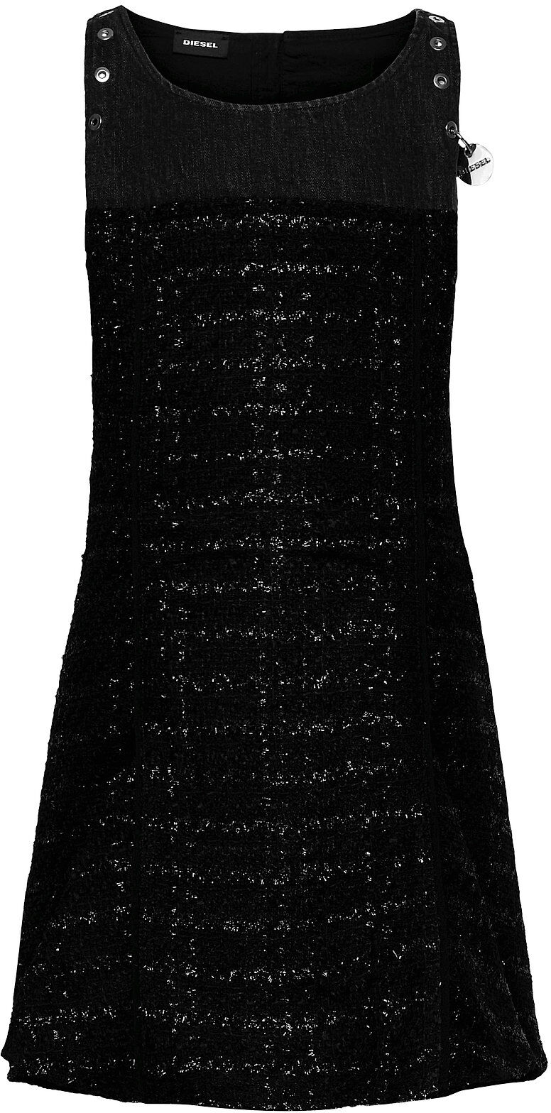 Diesel Dnakella Dress Dresses & Skirts Dresses Casual Dresses Sleeveless Casual Dresses Svart Diesel