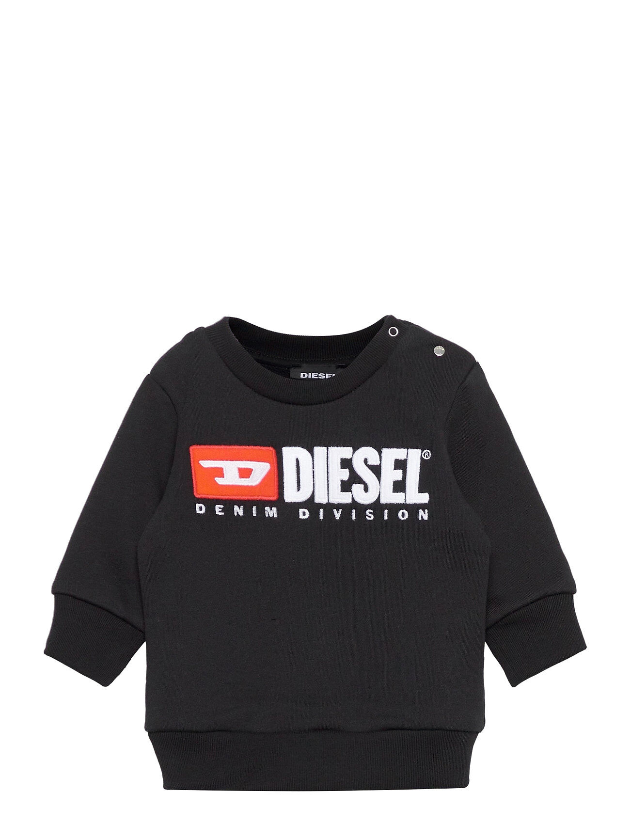 Diesel Screwdivisionb Sweat-Shirt Sweat-shirt Genser Svart Diesel