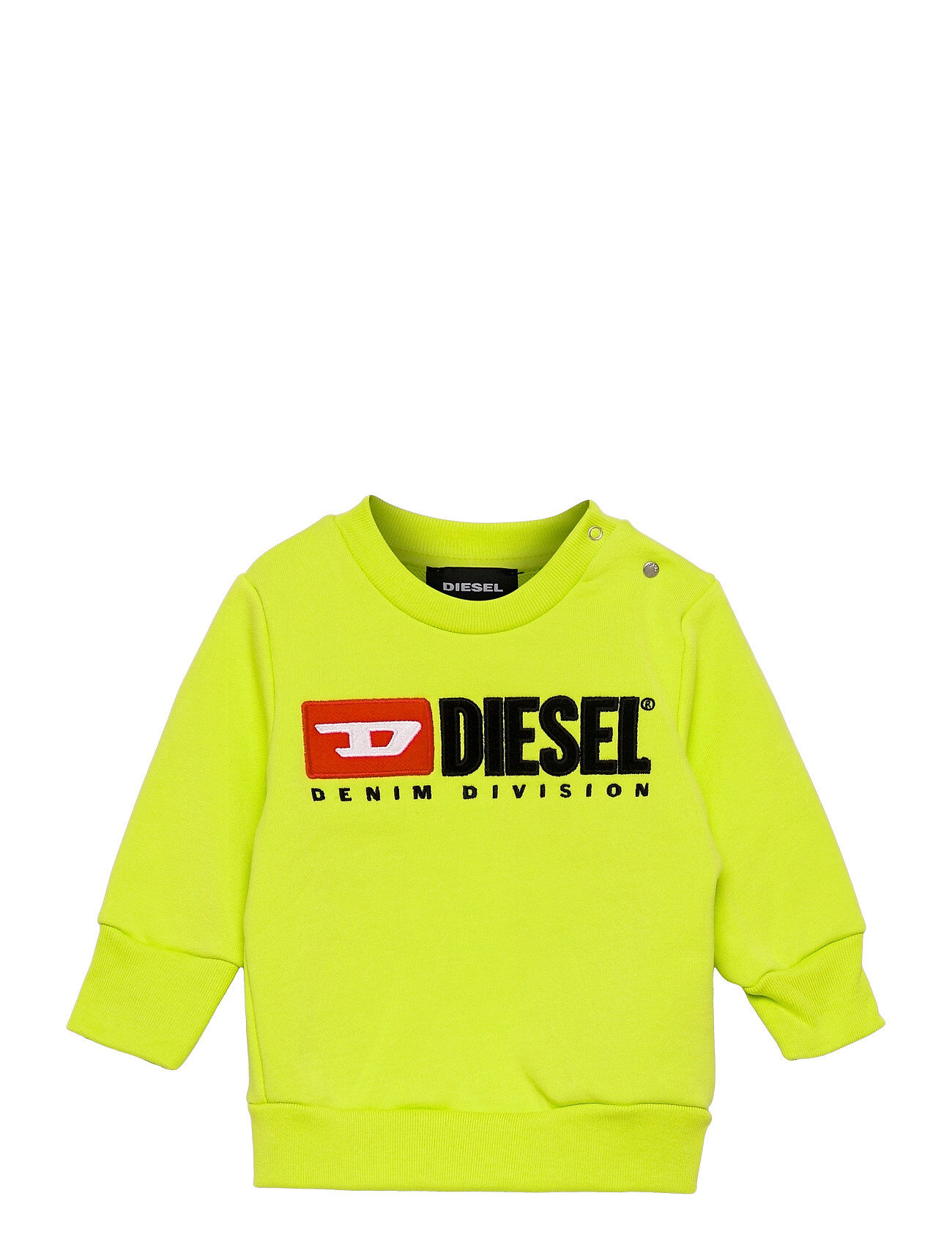 Diesel Screwdivisionb Sweat-Shirt Sweat-shirt Genser Gul Diesel