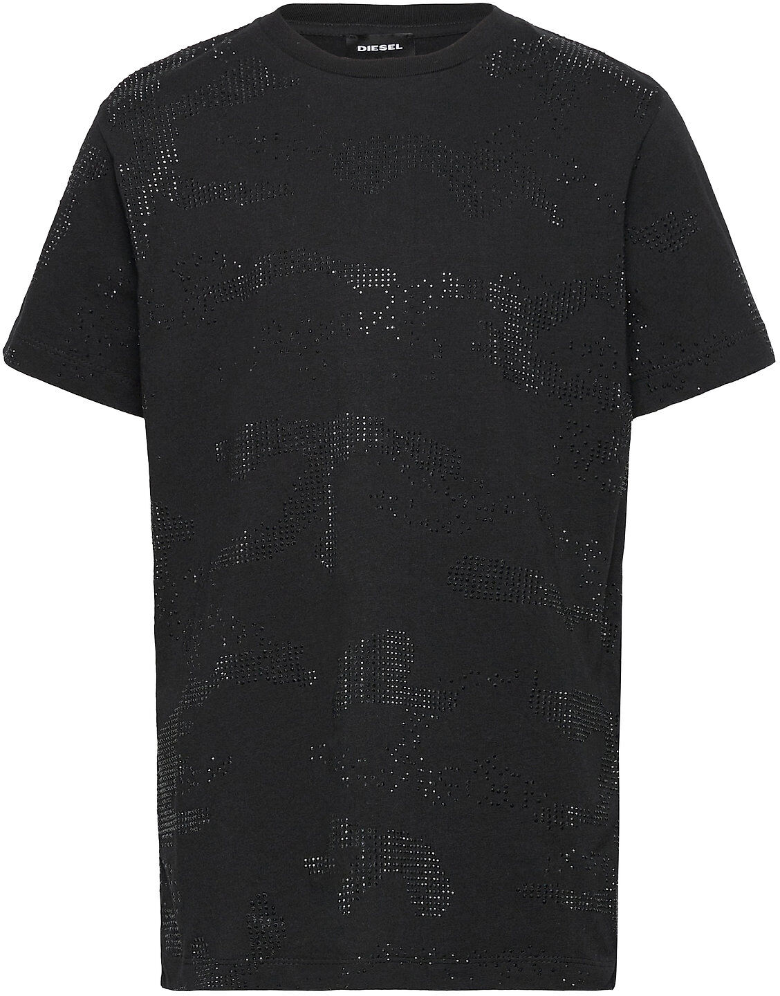 Diesel Tdariast Maglietta T-shirts Short-sleeved Svart Diesel