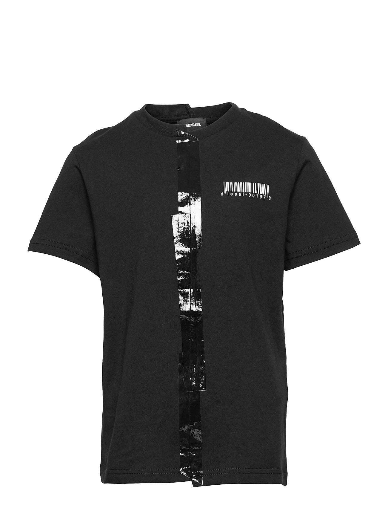 Diesel Tjubby T-Shirt T-shirts Short-sleeved Svart Diesel