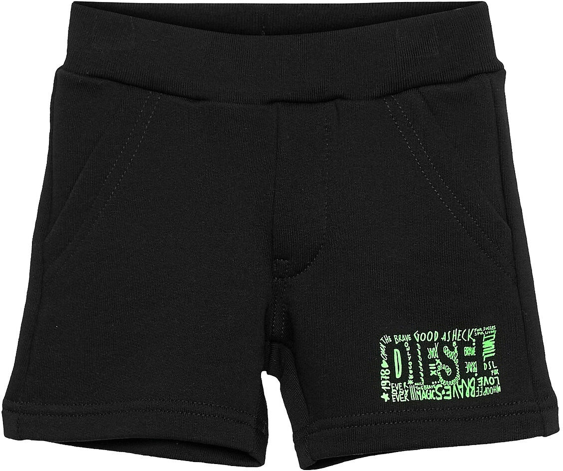 Diesel Postyb Shorts Shorts Sweat Shorts Svart Diesel