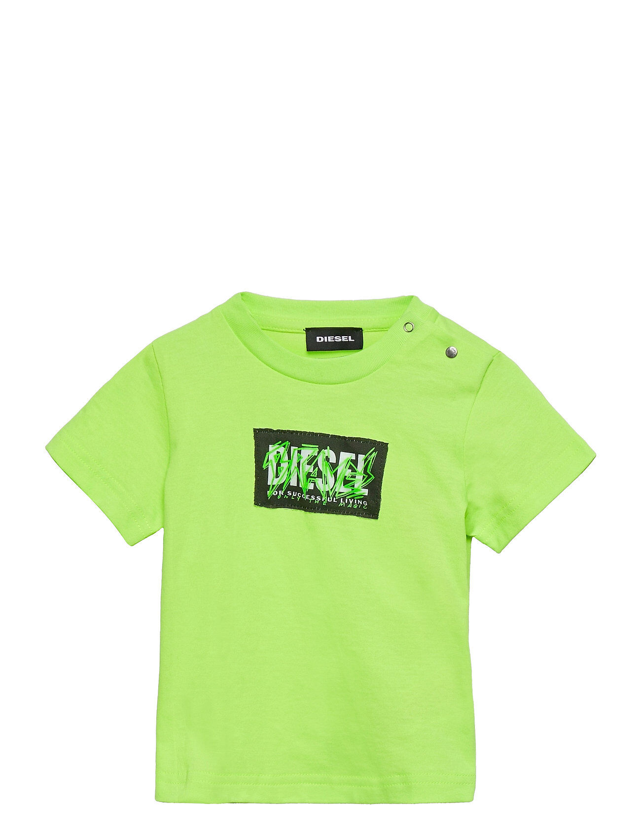 Diesel Tjustx62B T-Shirt T-shirts Short-sleeved Grønn Diesel