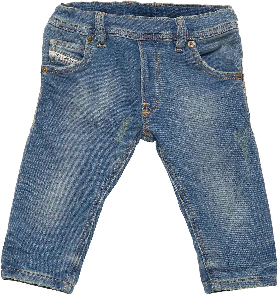 Diesel Kronni-B Jjj Trousers Jeans Straight Jeans Blå Diesel