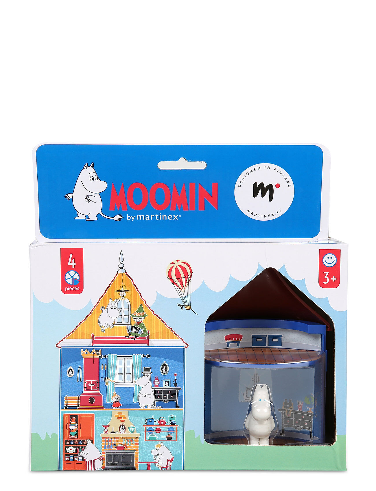 Martinex Moominhouse Mini Moomintroll Toys Playsets & Action Figures Multi/mønstret Martinex