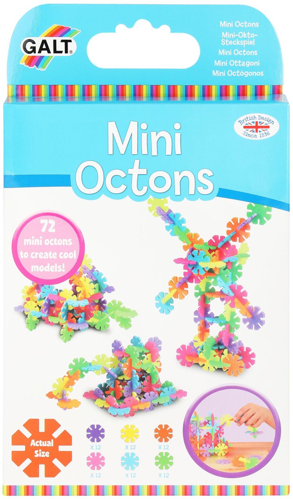 Martinex Mini Octons Toys Building Sets & Blocks Building Sets Multi/mønstret Martinex