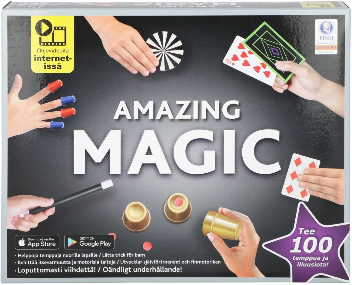 Martinex Magic Set 100 Tricks Toys Creativity Craft Multi/mønstret Martinex