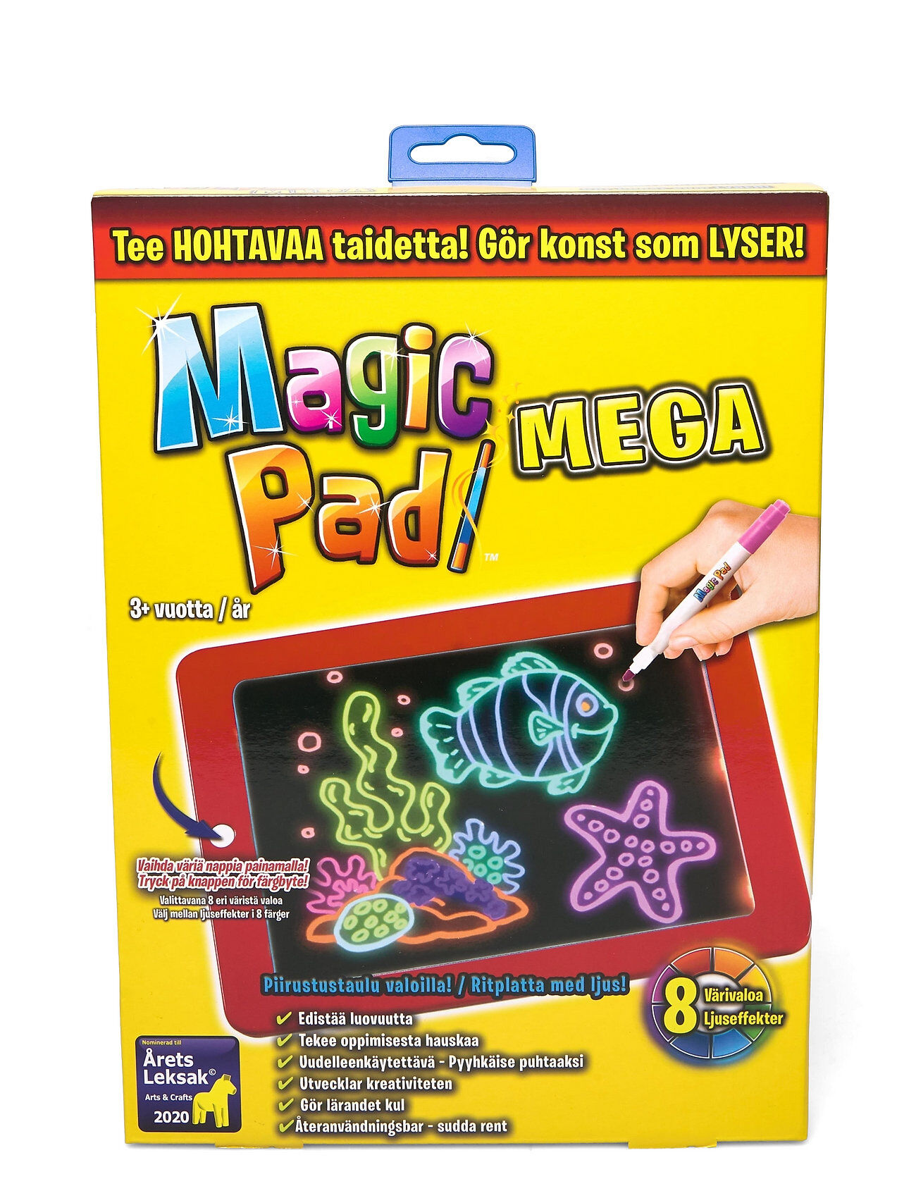 Martinex Magic Pad Mega Toys Creativity Coloured Pencils Multi/mønstret Martinex