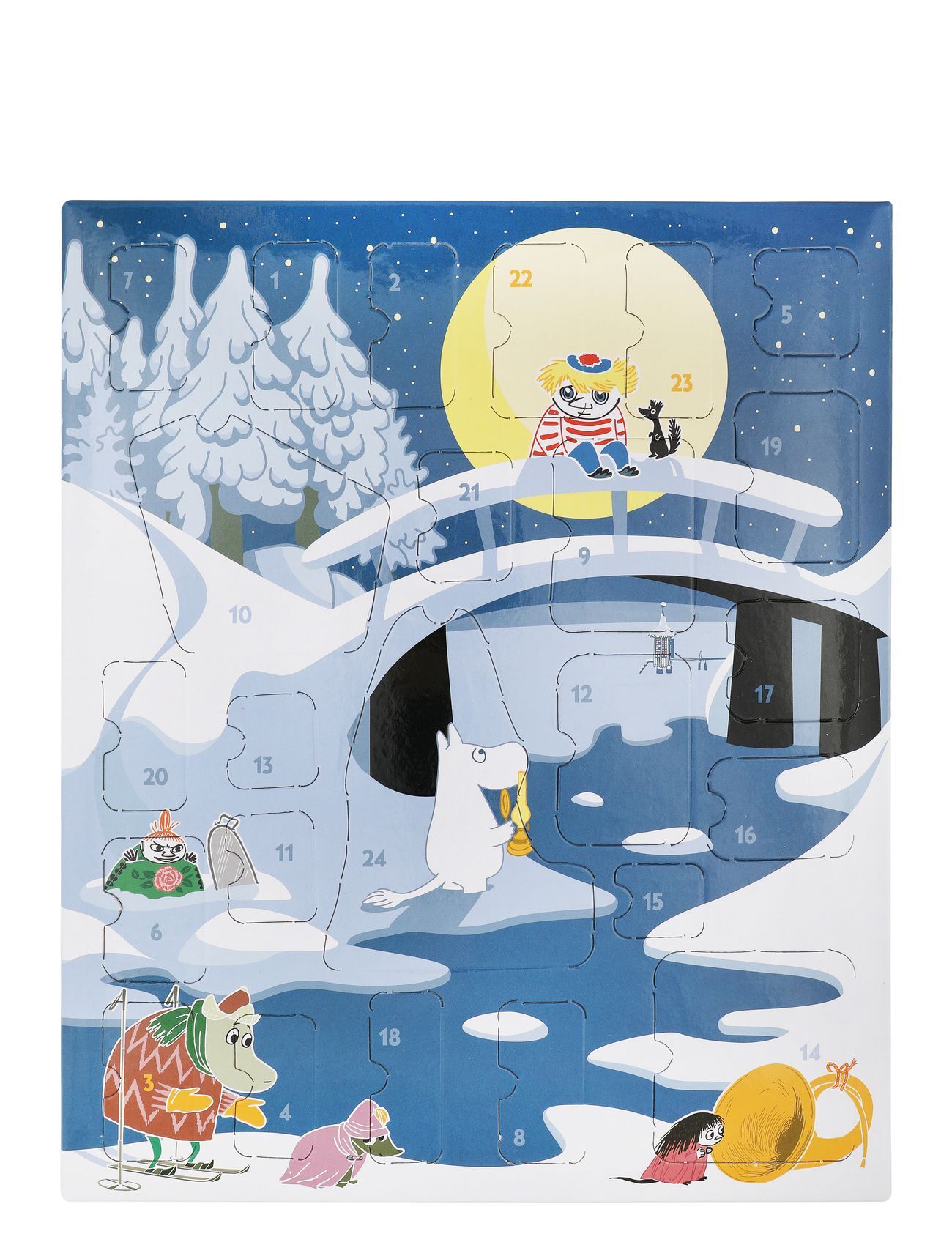 Martinex Moomin Advent Calendar 2021 Toys Advent Calendars Multi/mønstret Martinex