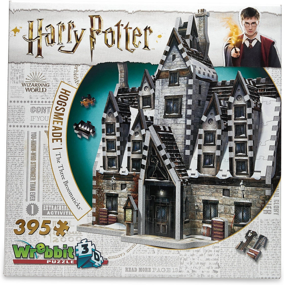 Martinex Hogsmeade The Three Broomsticks Toys Puzzles And Games Pegged Puzzles Multi/mønstret Martinex