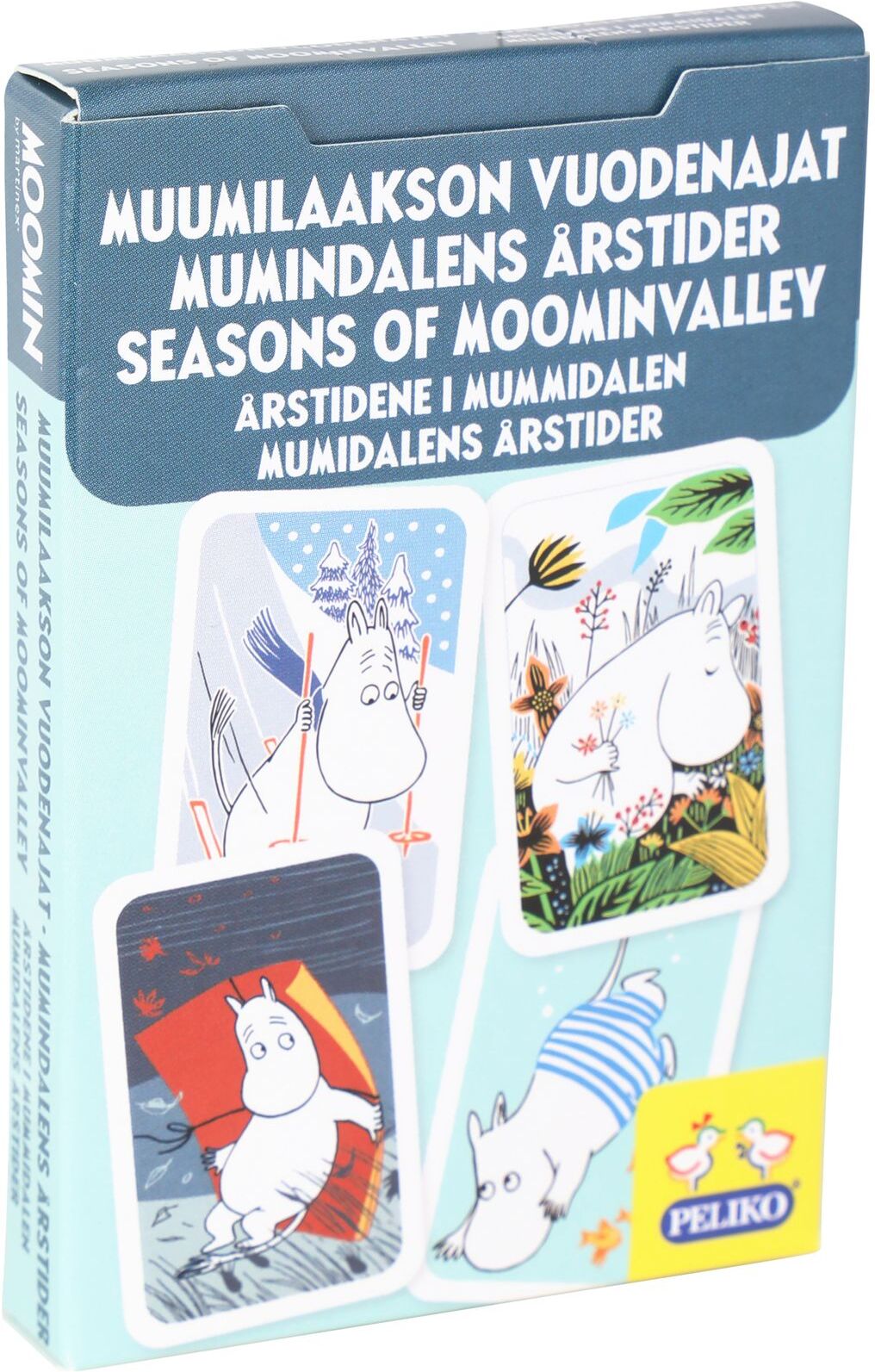 Martinex Moominvalley Card Game Toys Puzzles And Games Games Multi/mønstret Martinex