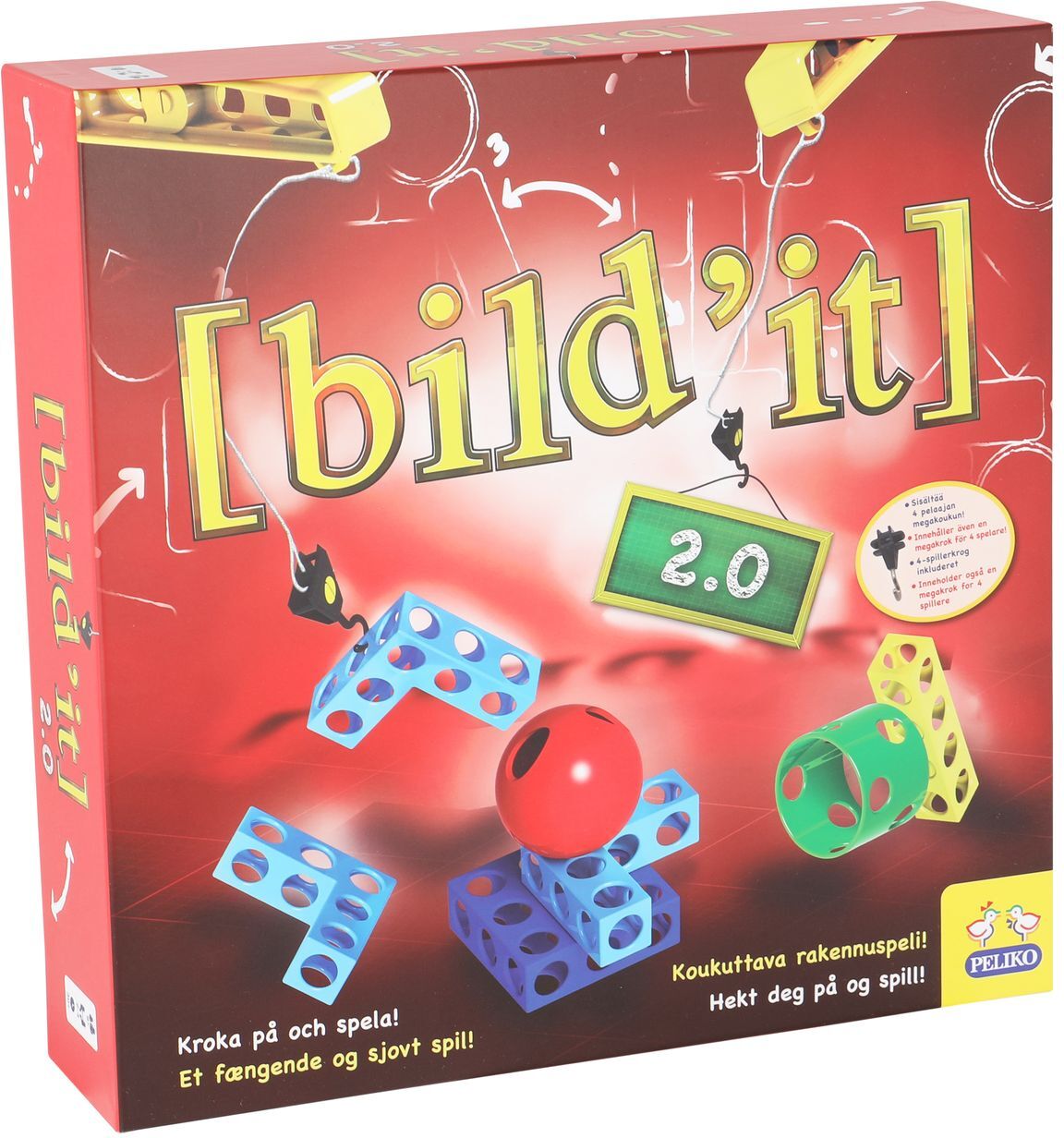 Martinex Bild It 2.0 Toys Puzzles And Games Games Multi/mønstret Martinex