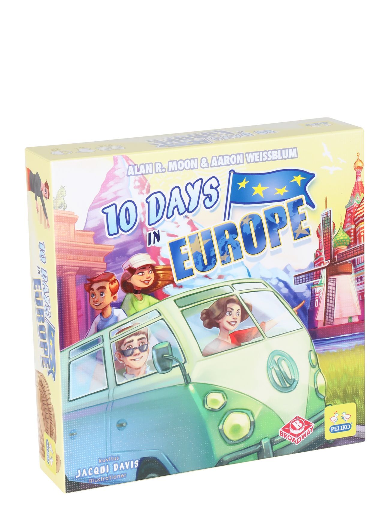 Martinex 10 Days In Europe Toys Games Multi/mønstret Martinex