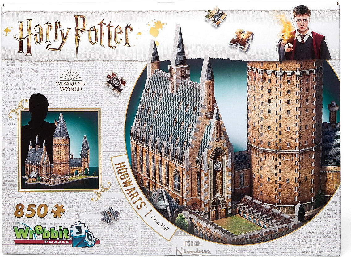 Martinex Hogwarts - Great Hall Toys Puzzles And Games Puzzles Multi/mønstret Martinex