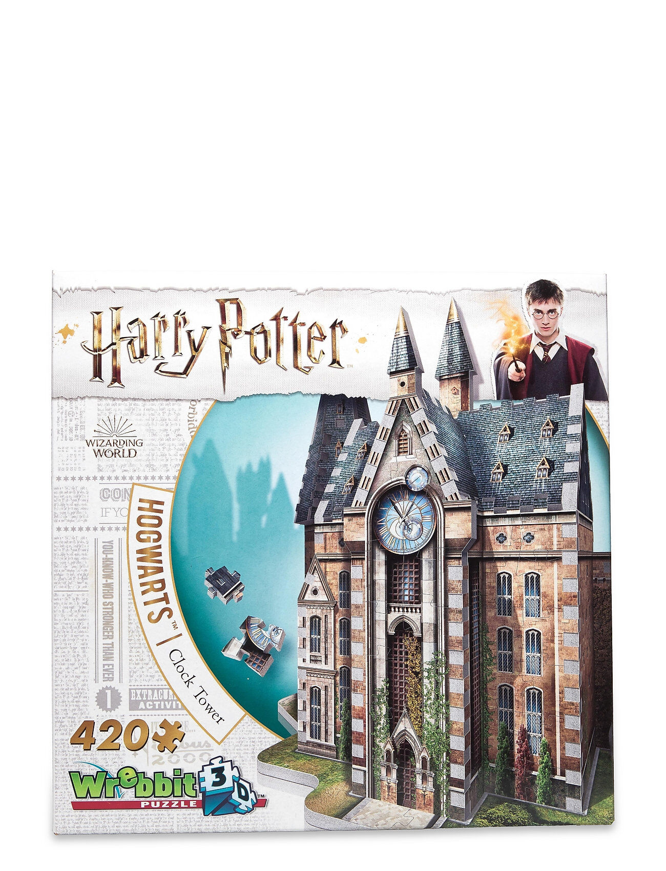Martinex Hogwarts Clock Tower Toys Puzzles And Games Puzzles Multi/mønstret Martinex
