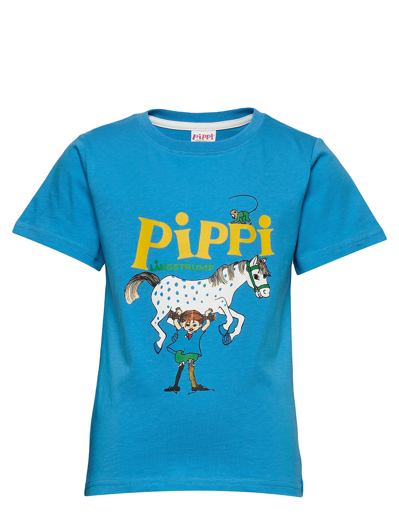 Martinex Pippi T-Shirt Swe T-shirts Short-sleeved Blå Martinex