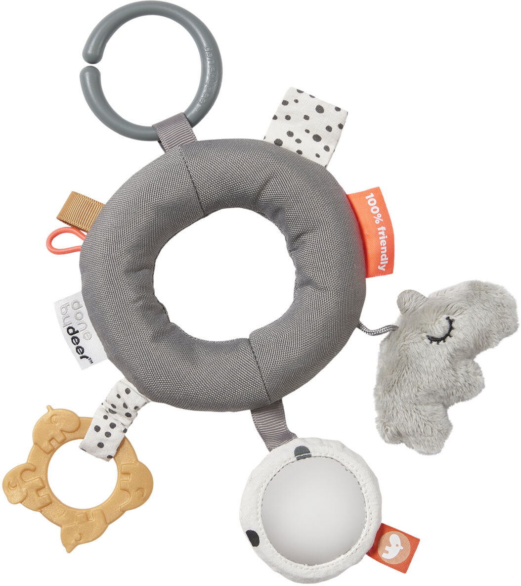 Done by Deer Activity Ring Deer Friends Toys Baby Toys Activity Toys Grå D By Deer