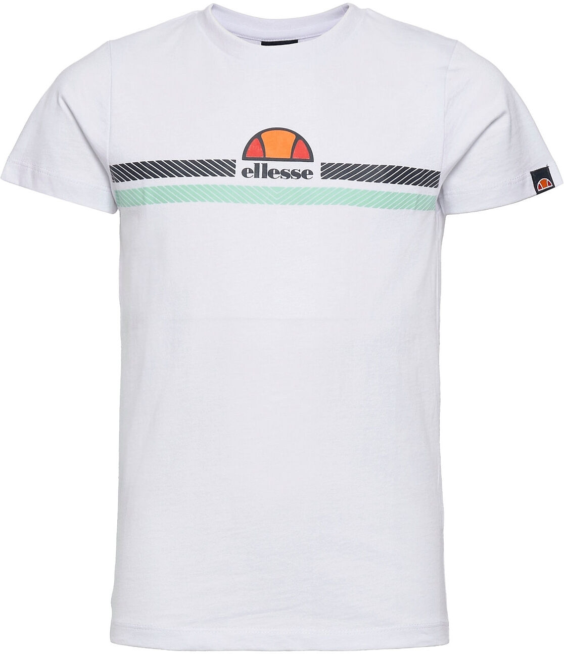 Ellesse El Mandola Jnr Tee T-shirts Short-sleeved Hvit Ellesse