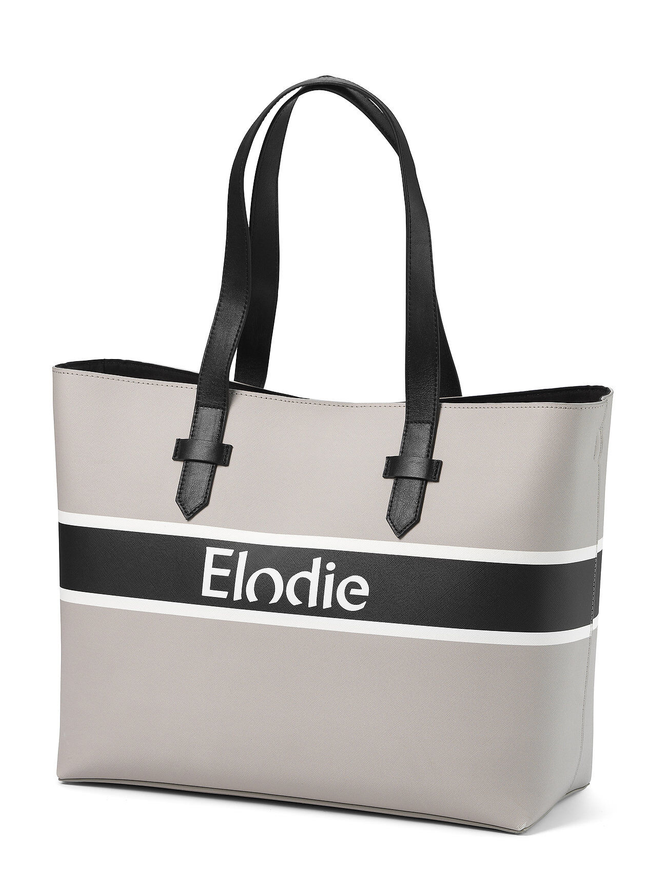 Elodie Details Changing Bag - Saffiano Logo Tote Moonshell Baby & Maternity Care & Hygiene Changing Bags Grå Elodie Details
