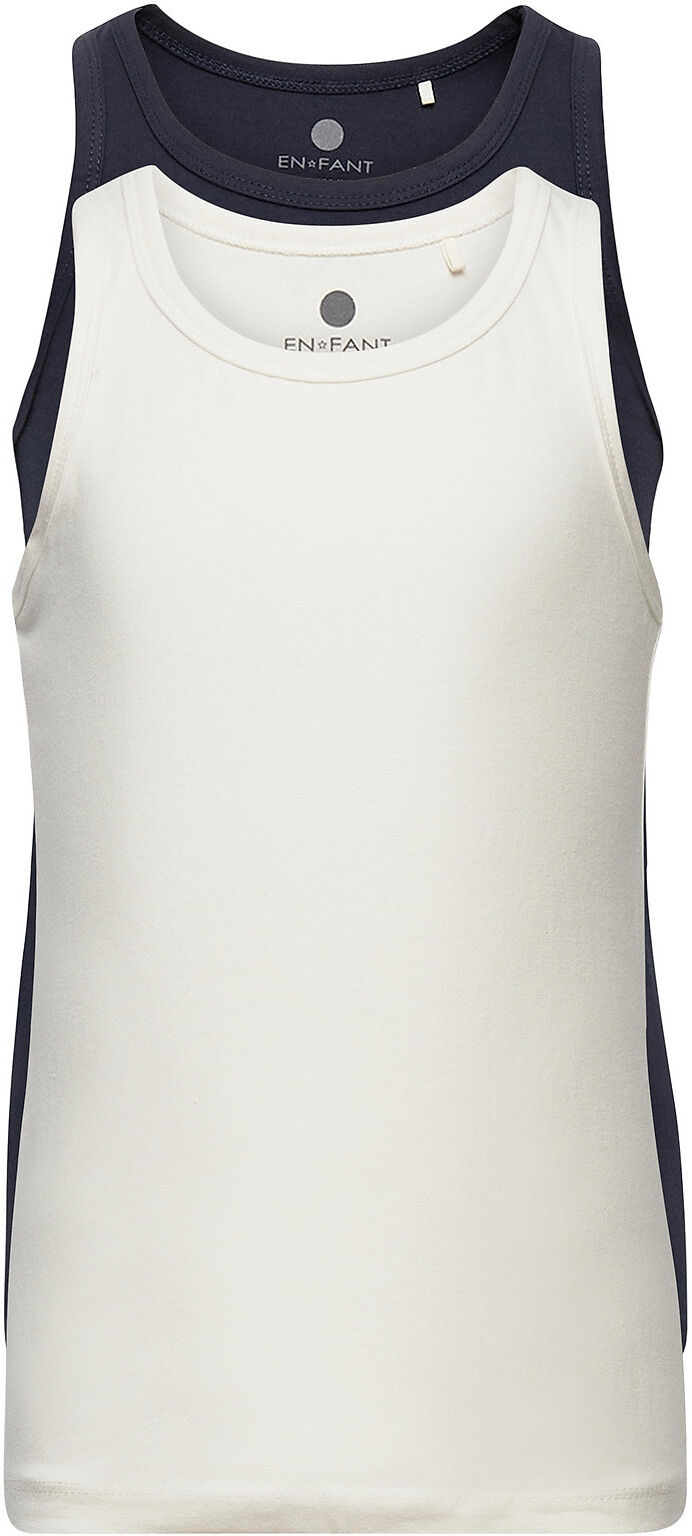 En Fant Tank Top 2-Pack T-shirts Sleeveless Hvit En Fant