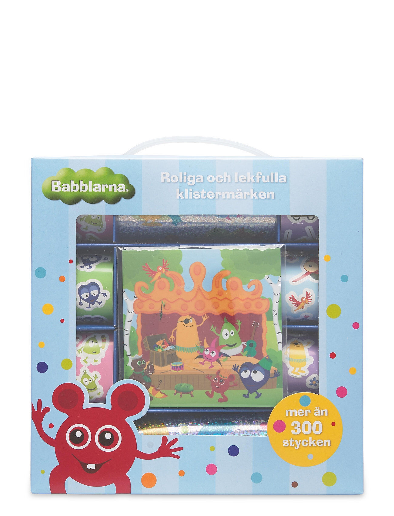 Euromic Babblarna, Sticker Gift Box Toys Creativity Stati Ry Multi/mønstret Euromic