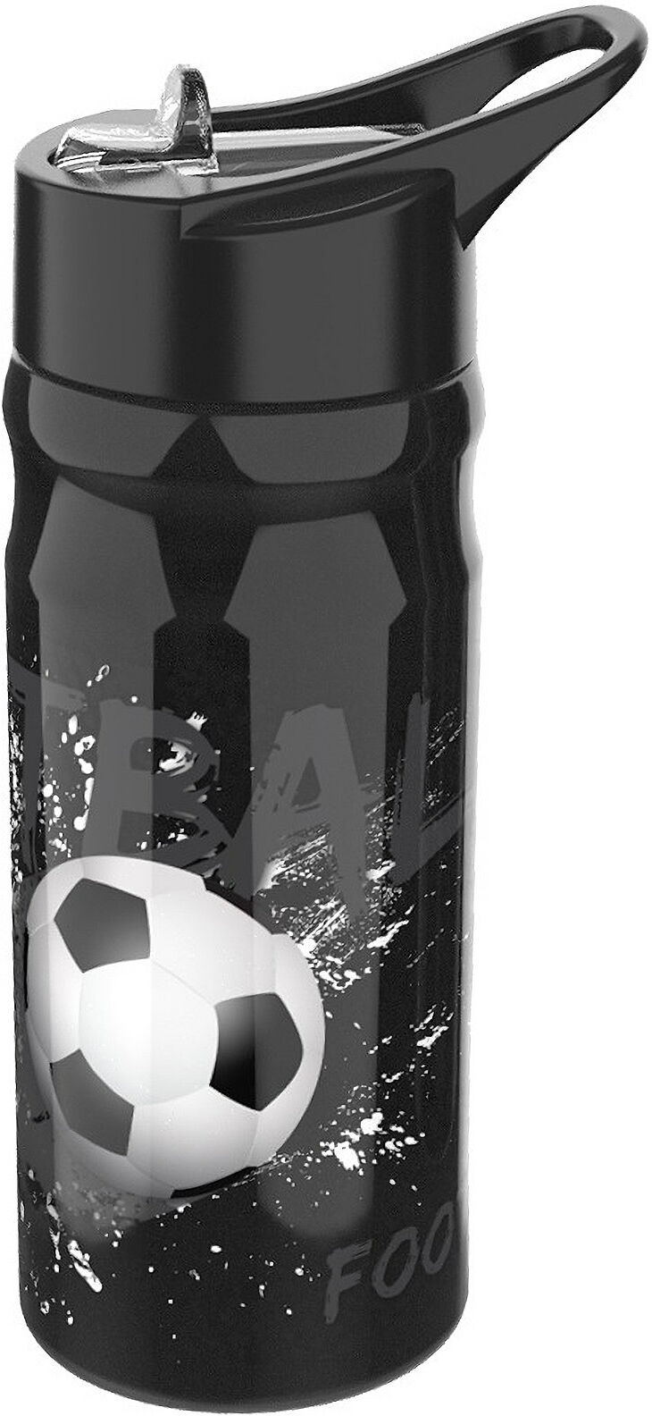 Euromic Valiant Football Water Bottle Home Meal Time Water Bottles Grå Euromic